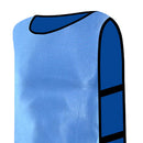 Scrimmage Team Practice Vests Pinnies Team Practice Bibs (Sky Blue M Kids)