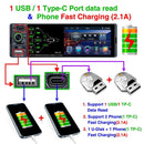 FM/USB/AUX Bluetooth In-dash Audio Head Unit Car Stereo Radio Car MP5 Player