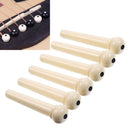 15pcs Guitar Bridge Pins Puller Pulling Remover Extractor Guitar Saddle Nut