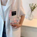 Women Mini Small Crossbody Bags Purse Leather Handbag Belt Buckle Shoulder Bags