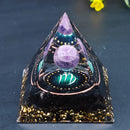 Orgonite Pyramid Healing Crystals Reiki Chakra Meditation Stones (Virgo) Newly