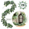 200CM Artificial Eucalyptus Garland Hanging Rattan Greenery Home Decor W6T2