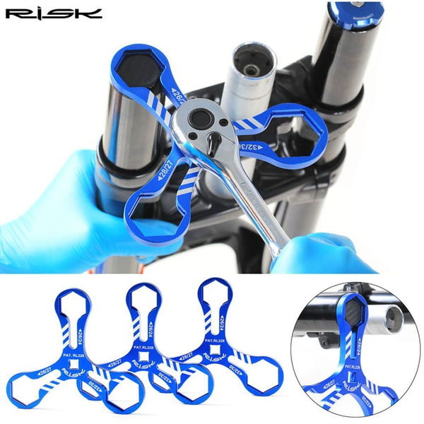 XCM XCR XCT MTB Bike Front Fork Shock Absorber Repair Tool 8T 12T Wrench