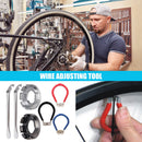 Multi-function Mountain Bicycle Spoke Wrench Tire Repair Tools Kit Set (A) Newly