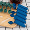 Mini Popsicle Maker DIY Silicone Ice Cube Mold for Beverage (Navy Blue) Newly