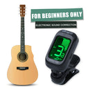 Gitarre Tuner Violin Ukulele Bass Clip-on LCD Display Tuning für Anfänger Musica
