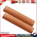 2pcs Car Seat Belt Covers PU Leather Shoulder Protection Pad (Light Brown) Newly