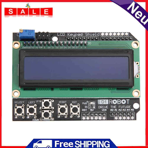 LCD-1602 Keyboard Sign Display Module for Arduino Expansion Board
