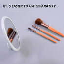 Folding Vacuum Suction Vanity Mirror Makeup Supplies Bath Mirrors Shave Mirrors