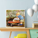 DIY Diamond Painting Kits Full Round Drill Free Puppies Mosaic Crafts Home Decor