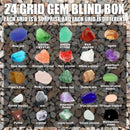 Early Education Fossil Stone Set Christmas Advent Calendar Gift Mineral Boxs