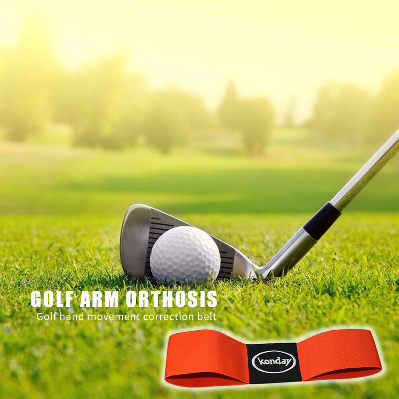 Elastic Golf Arm Posture Alignment Band Golf Practice Training AIDS Equipment