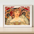 DIY Goddess Frameless Oil Paint by Numbers Kit Picture Handpainted Home Dec