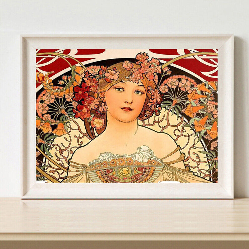 DIY Goddess Frameless Oil Paint by Numbers Kit Picture Handpainted Home Dec