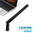 Wireless WiFi Antenna SMA Male 2.4 2.5 GHz Dual Band High Gain Router Antenna