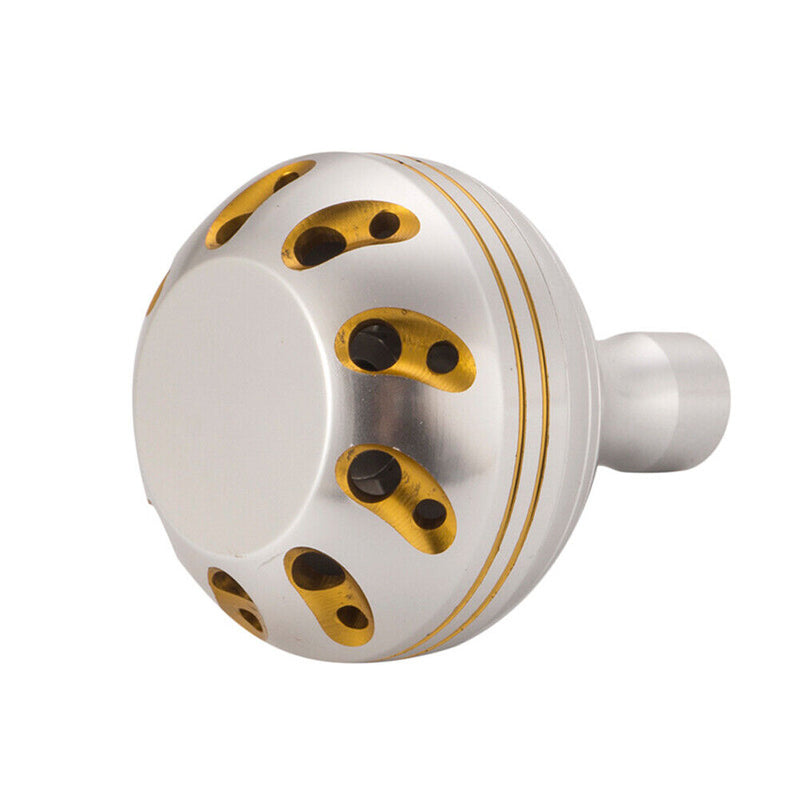 Spinning Wheel DIY Handle Modified Metal Grip Pill for Outdoor Fishing Tools