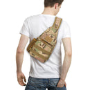 Water Bottle Chest Sling Molle Backpack Men Outdoor Hiking Camping Shoulder Bags