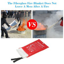Protector Fire Blanket Outfire Carpet Fiberglass Cloth Extinguishers Tent