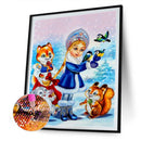 5D Diamond Painting Christmas Fairy Full Round Rhinestone DIY Home Decorations