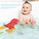 Mini Dinosaur Water Gun Toys Kids Fall Resistant Outdoor Props for Beach Game