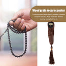 2038P LCD Digital Rosary Beads Tally Counter Tassel Decompression Tool (9) Newly