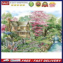 5D DIY Diamond Painting Four Seasons Full Drill Rhinestone Mosaic Art Picture
