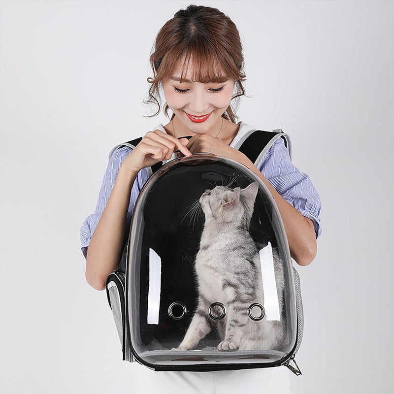 Pet Carrier Backpack Bubble Backpack Cats and Puppies for Travel Hiking Out