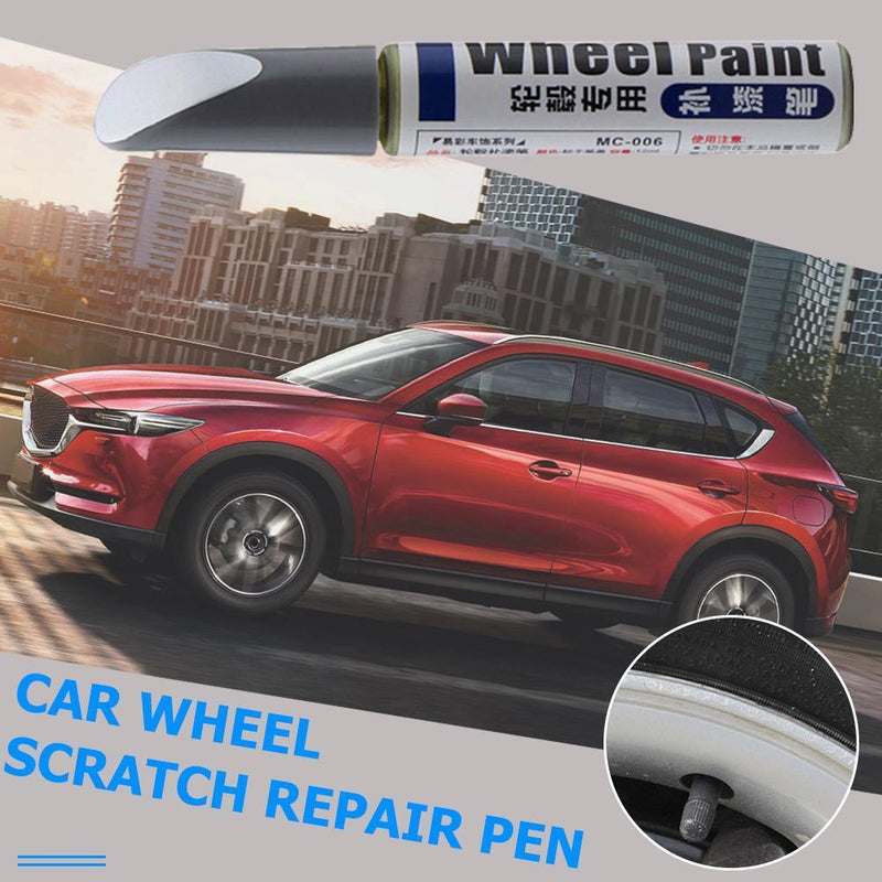 Car Car Paint Scratch Repair Pen Wheel Tyre Care Waterproof Brush Paint Marker