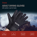 2pcs Warm Gloves 5mm Neoprene Swimming Scuba Diving Gloves for Adults (M) Newly