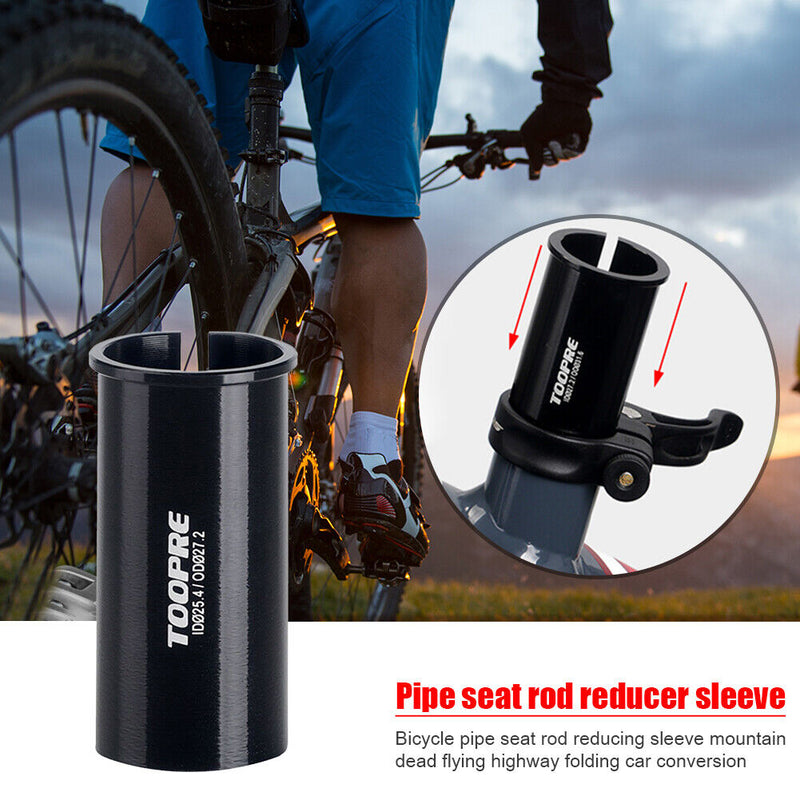 Road Bike Seat Tube Reducing Sleeve Mountain Bicycle Seatpost Converter Ada