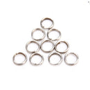 100pcs/Pack Stainless Steel Split Rings for Empty Bait Crank Bait Hard Bait Carp