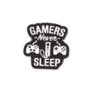 Accessories Letter Badge Denim Jackets Lapel Pin Gamepad Brooch Enamel Pin