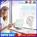 #A Mute Hanging Neck Fans 2 Speed Handheld Fan Desktop Fan for Outdoor Sport Tra