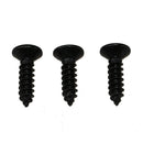 50pcs Acoustic Guitar Electric Guitar Electric Bass Panel Screw (Black) Newly