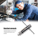 Adjustable Ratchet Tap Drill Wrench T-Handle M3-M8 Reamer Screw Extractor Newly