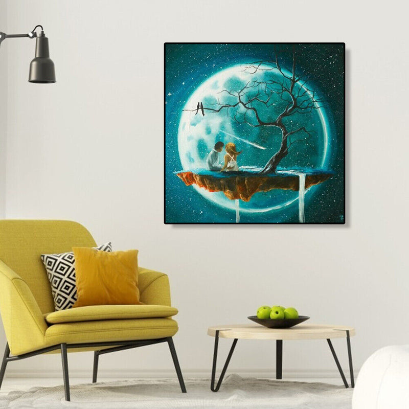 5D DIY Diamond Painting Full Drill Rhinestone Tree Moon Embroidery (K968) Newly