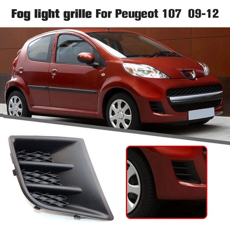 Car Fog Light Grille for Peugeot 107 09-12 Front Bumper Lamp Grill (Right) Newly