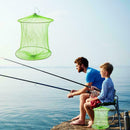 1X Fishing Bait Trap Fish Net Cast Dip Cage Crab Minnow Foldable 2022 Z8V7