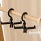 Plastic Belt Hanger Space Saver Rotating Scarf Silk Organizer Rack (Black) Newly