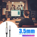 6.35mm 1/4"" Male to 3.5mm 1/8"" Female Audio Adapter Cable for Amplifier