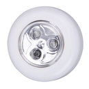 3 LED Battery Powered Stick Tap Touch Lamp Light Wall Kitchen Closet Lighti