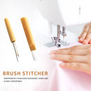 2 in 1 Manual Seam Ripper Brush Thread Stitch Needle Remover Sewing Tools Newly