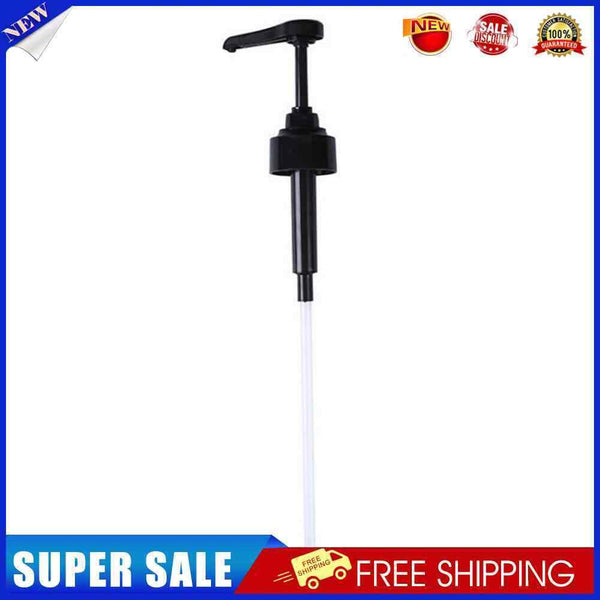 5pcs Syrup Vinegar Bottle Pressure Nozzle Oyster Sauce Pump (Black)
