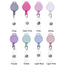 Clip Office Supplies ID Name Card Badge Holder Lanyards Retractable Key Ring