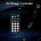 JONSBO 5V 3Pin AURA RGB Fan Controller PC Case Light Stripe Remote Control Newly