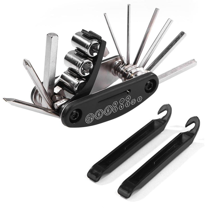 Bicycle Repair Tools Bike Tire Kit Bicycle Pump Puncture Repair Tool Bag