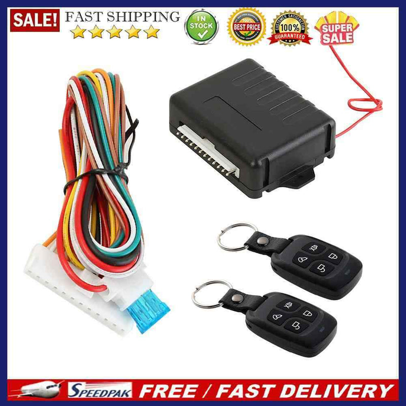 Car Remote Central Door Locking Kit Auto Keyless Entry Alarm System 410/T105