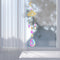 #A 1/5pcs Crystal Wind Chime Hanging Ornament Window Curtains Pendant Jewelry De