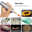 Portable Handheld Micro USB Drill Lightweight Electric Drill Jewelry Making Tool