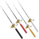 5pcs Mini Portable Pocket Fish Pen Fishing Rod Pole Reel Combos